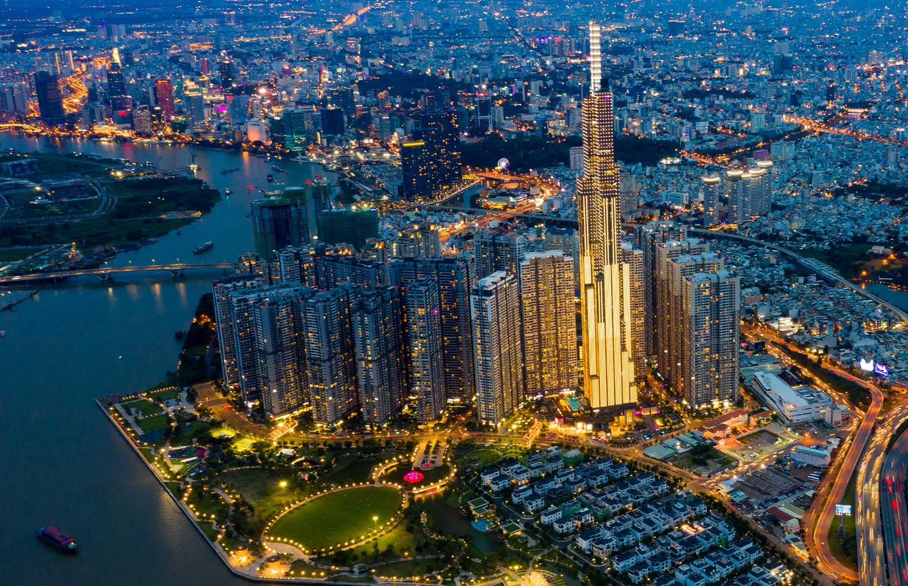Ho Chi Minh City, Vietnam, projected 2050 population: 13 million